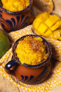 Frozen Mango Margaritas